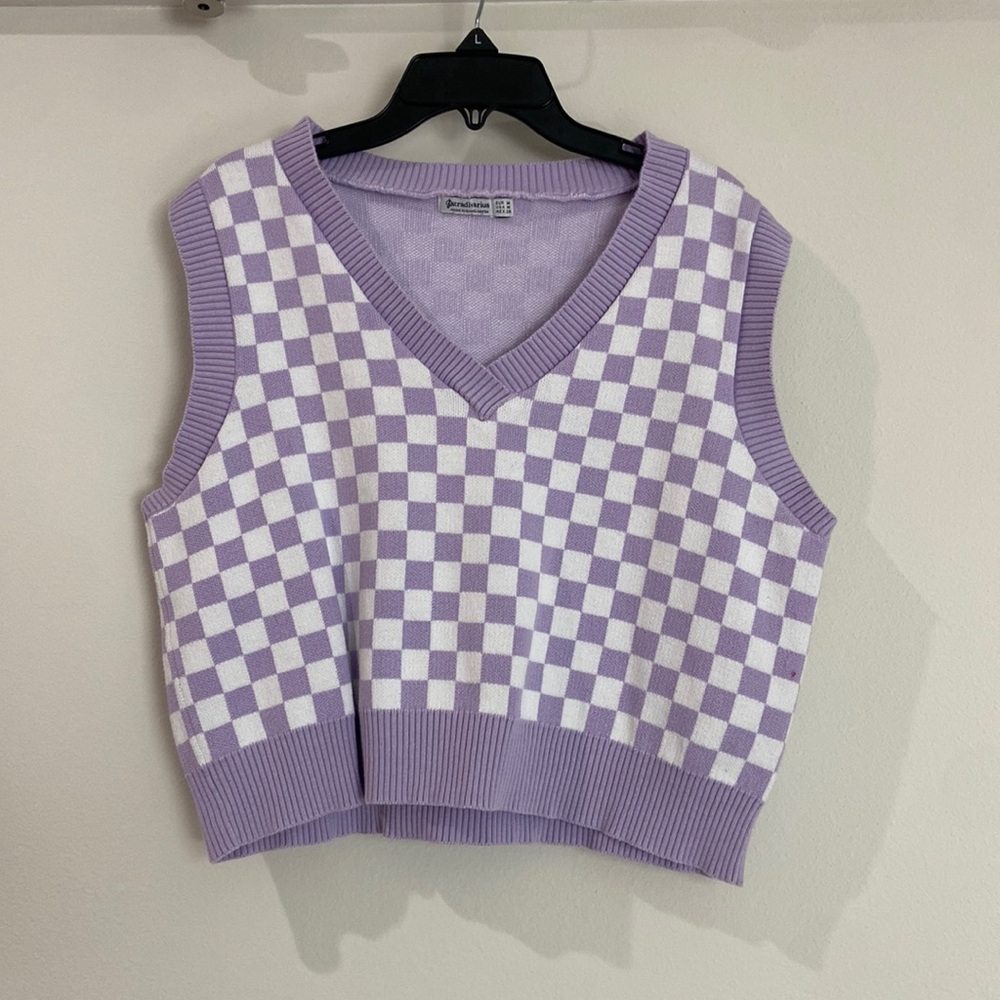 Stradivarius checkered vest